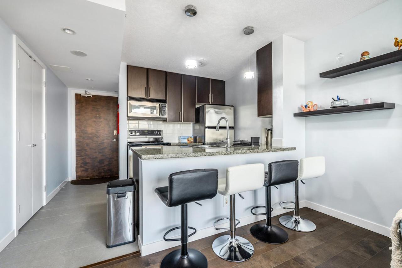 Downtown 1 Bedroom Water View Condo 밴쿠버 외부 사진