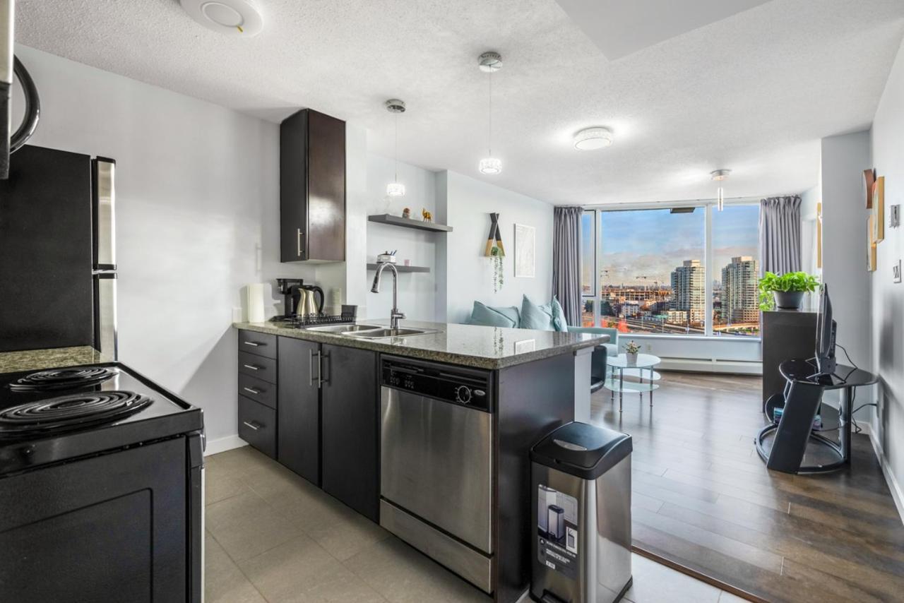 Downtown 1 Bedroom Water View Condo 밴쿠버 외부 사진