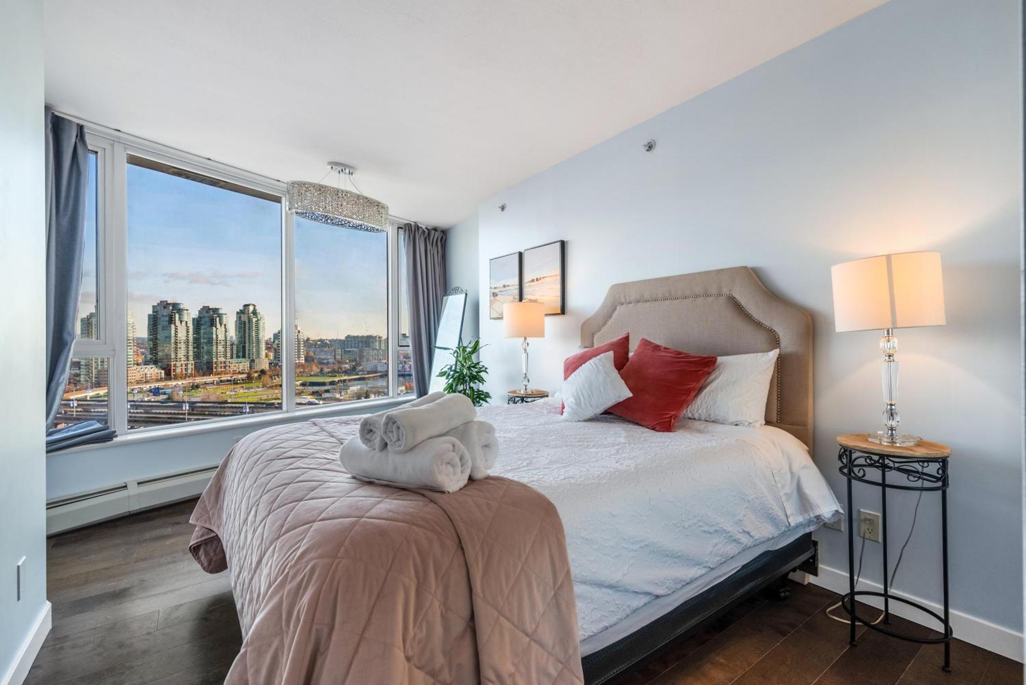 Downtown 1 Bedroom Water View Condo 밴쿠버 외부 사진